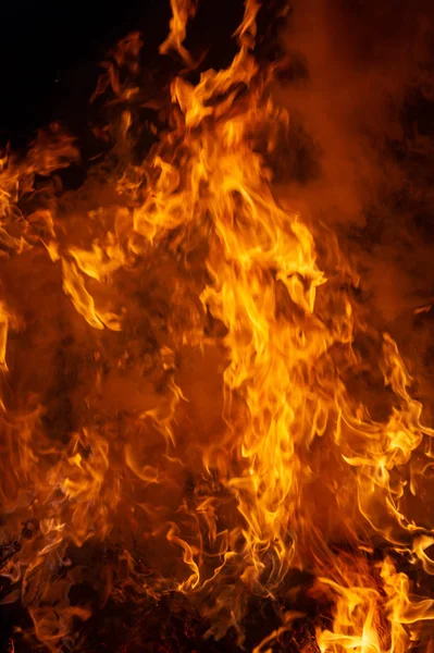 Blaze Fire Flame Texture Background Stock Photo