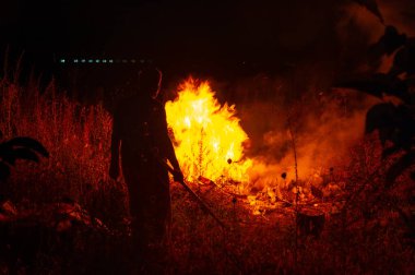 alev alev dokusu arkaplanı
