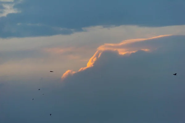Облако Голубом Небе — стоковое фото