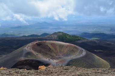 Etna volkanı, Etna Dağı, Sicilya (İtalya)