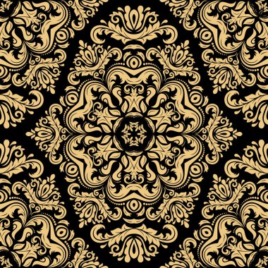 Barok tarzında sorunsuz duvar kağıdı