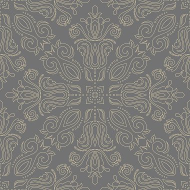 Sorunsuz vektör Barok desen