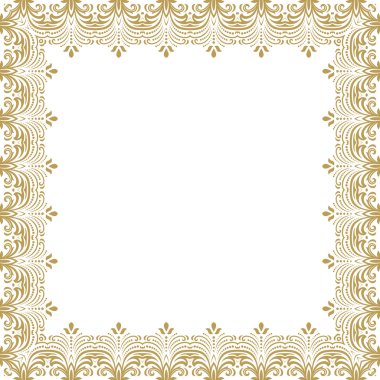 Çiçek Vektörü İnce Çerçeve