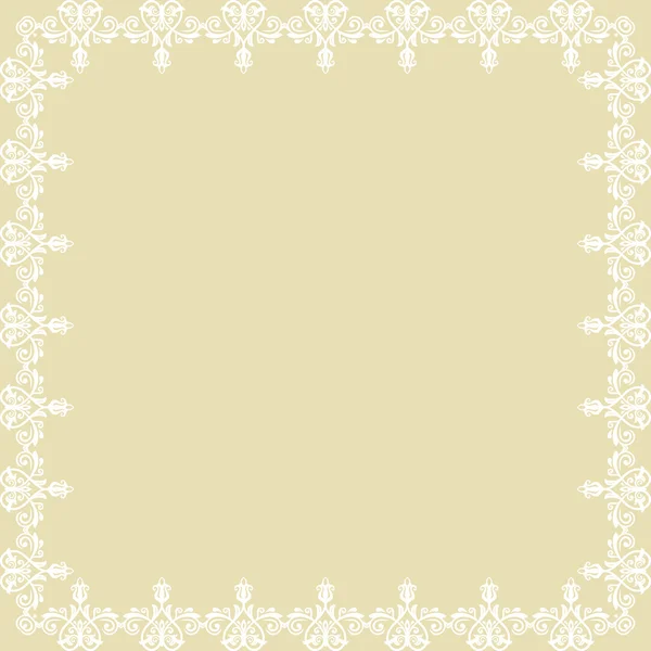 Floral Vector Fijn frame — Stockvector