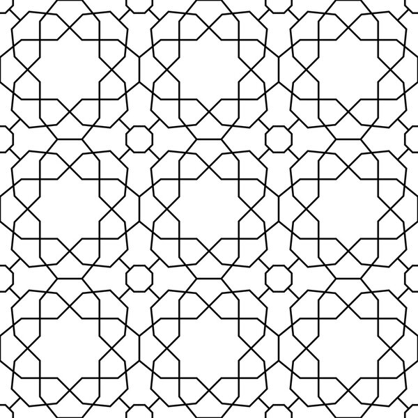 Seamless Pattern in Arabian Style