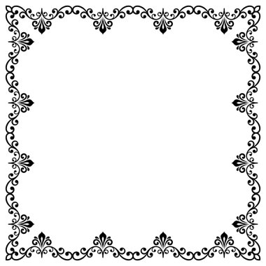 ince çerçeve çiçek