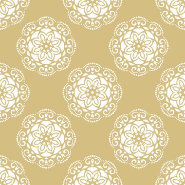 Çiçeksiz Kusursuz Vektör Deseni