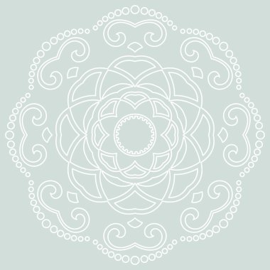 oryantal soyut desen