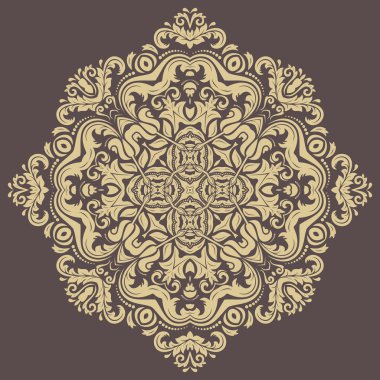 Barogue tarzında zarif süsleme