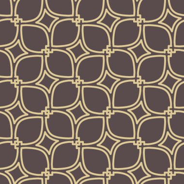 Arap Biçiminde Kusursuz Vektör Deseni