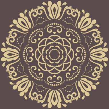 oryantal soyut desen