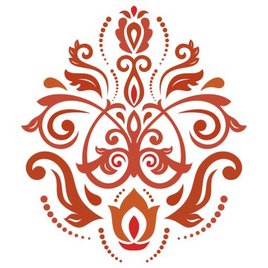 oryantal soyut desen