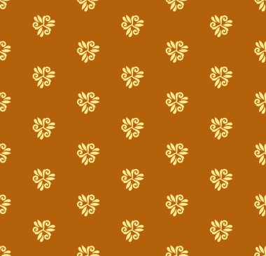 Çiçeksiz Kusursuz Vektör Deseni