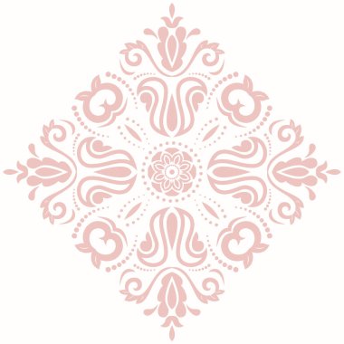 Doğulu Soyut Vektör Deseni