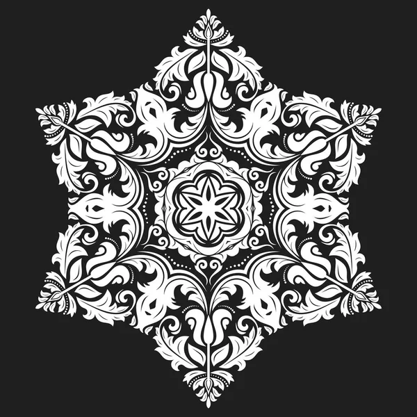 Doğulu Soyut Vektör Deseni