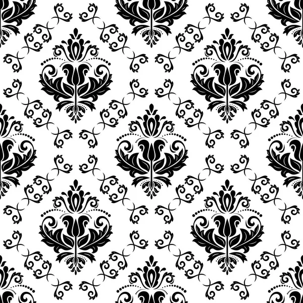 Dikişsiz damask vektör arka plan