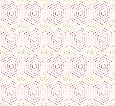 Modern Vektörsüz Noktalı Desen