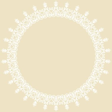 Klasik Biçimli Zarif Vektör Süslemesi