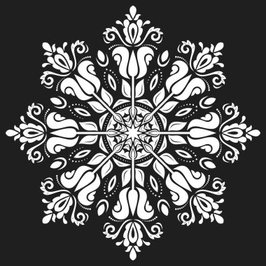 oryantal soyut desen