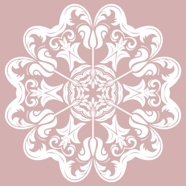 oryantal soyut desen