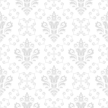 Dikişsiz damask vektör arka plan