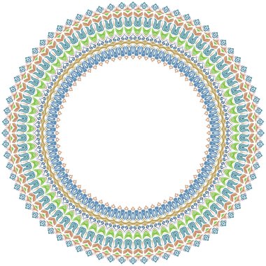Klasik Biçimli Zarif Vektör Süslemesi