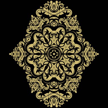 oryantal soyut desen