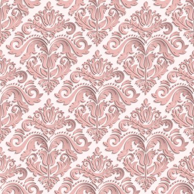 3B elementlerle Kusursuz Vektör Doğulu Desen