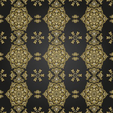 Barok tarzında sorunsuz duvar kağıdı