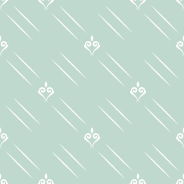 Royal Lily ile sorunsuz vektör desen