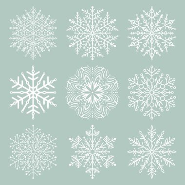 Vektör Kar Taneleri Kümesi