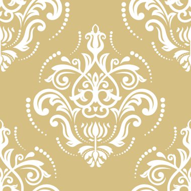 Sorunsuz oryantal vektör arka plan