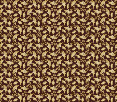 Çiçeksiz Kusursuz Vektör Deseni