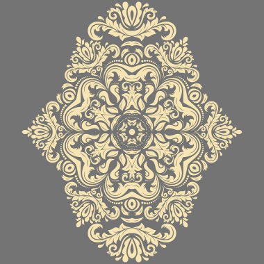 oryantal soyut desen