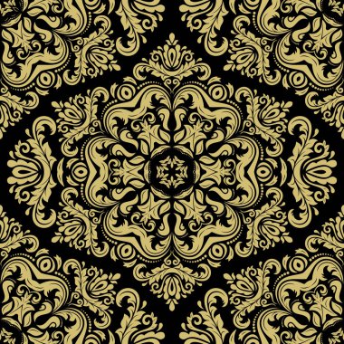 Barok tarzında sorunsuz duvar kağıdı