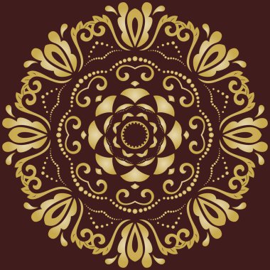 Klasik Biçimli Zarif Vektör Süslemesi