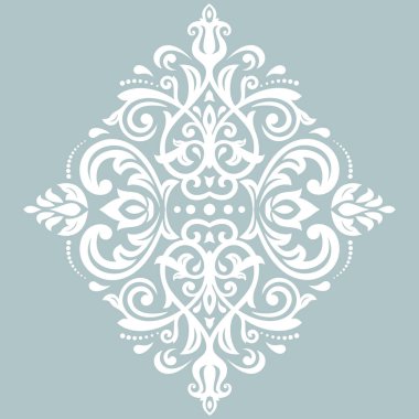 Doğulu Soyut Vektör Deseni