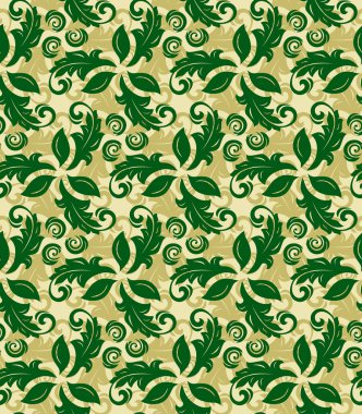 Çiçeksiz Kusursuz Vektör Deseni