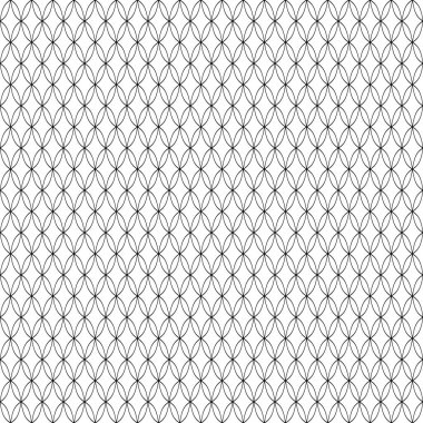 Geometrik Kusursuz Vektör Soyut Deseni