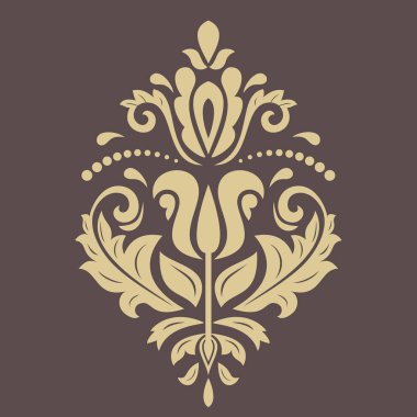 Doğulu Soyut Vektör Deseni