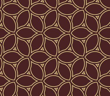 Geometrik Kusursuz Vektör Deseni