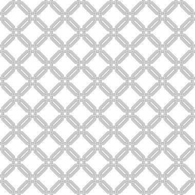 Sekizgenli Kusursuz Soyut Vektör Deseni