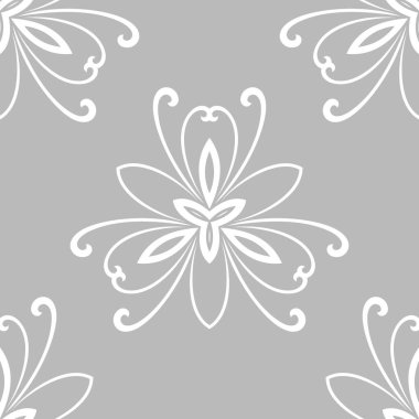 Çiçeksiz Kusursuz Vektör Deseni