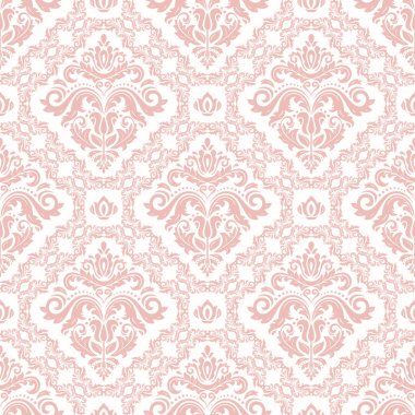 damasko sorunsuz vektör arka plan