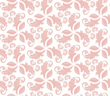 Çiçeksiz Kusursuz Vektör Deseni