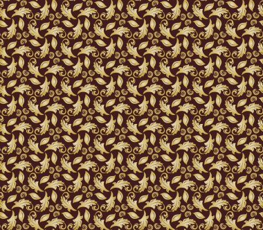 Çiçeksiz Kusursuz Vektör Deseni