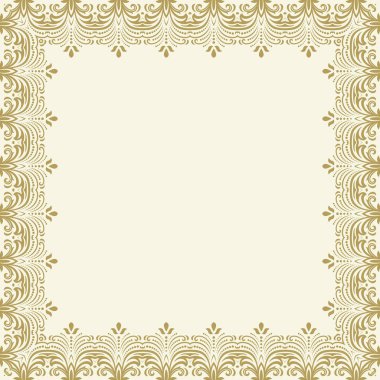 Çiçek Vektörü İnce Çerçeve