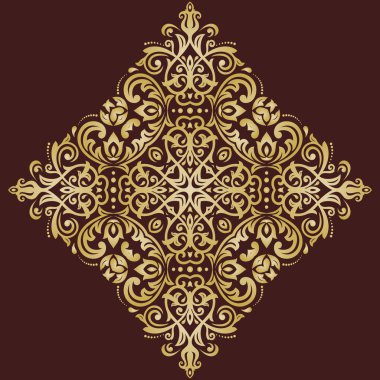 Klasik Biçimli Zarif Vektör Süslemesi