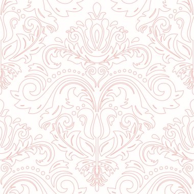 damasko sorunsuz vektör arka plan