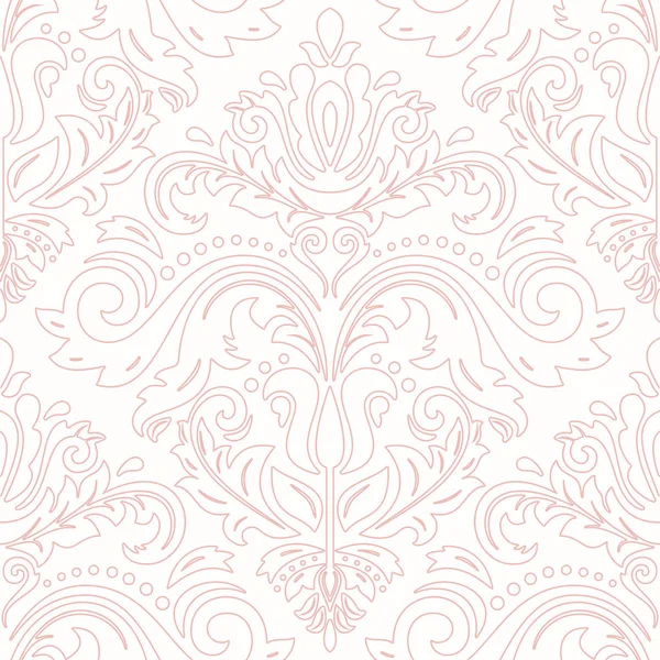 Damask Seamless Vector Background — Stock Vector